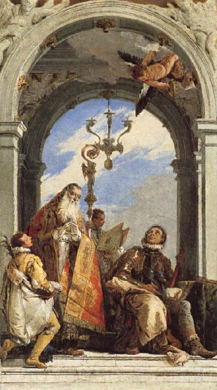 Giovanni Battista Tiepolo Saints Maximus and Oswald